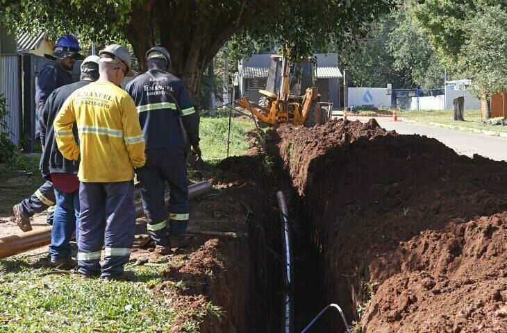 Imagem de compartilhamento para o artigo Camapuã, Paranaíba, Pedro Gomes e outras 46 cidades recebem obras de água e esgoto em MS da MS Todo dia
